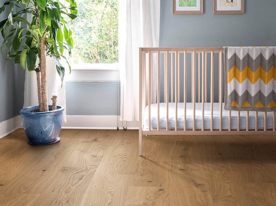 Bjelin Plankegulv - Woodura Eg ONSLUNDA 3.0 XL med Honey pro matlak - Bredde 206 mm