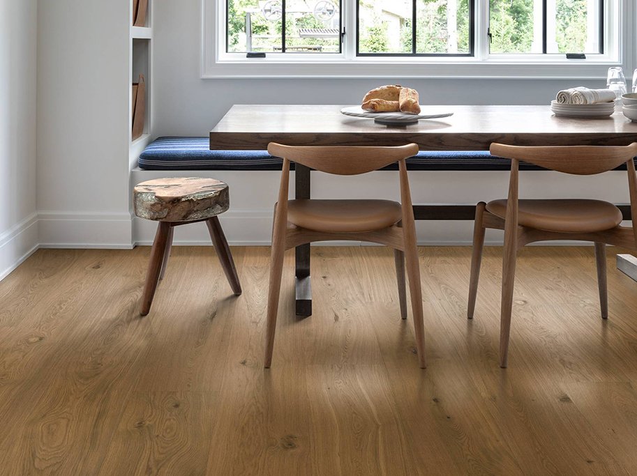 Bjelin Plankegulv - Woodura Eg ONSLUNDA 3.0 XXL med Honey pro matlak - Bredde 271 mm