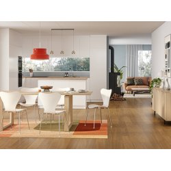 Bjelin Plankegulv - Woodura Eg SKOGEN 3.0 M med klar pro matlak - Bredde 151 mm