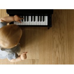 Bjelin Plankegulv - Woodura Eg SKOGEN 3.0 S med klar pro matlak - Bredde 151 mm