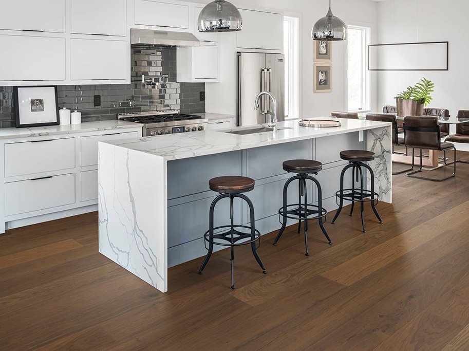 Bjelin Plankegulv - Woodura Eg STARBY 3.0 XL med Medium Smoked pro matlak - Bredde 206 mm