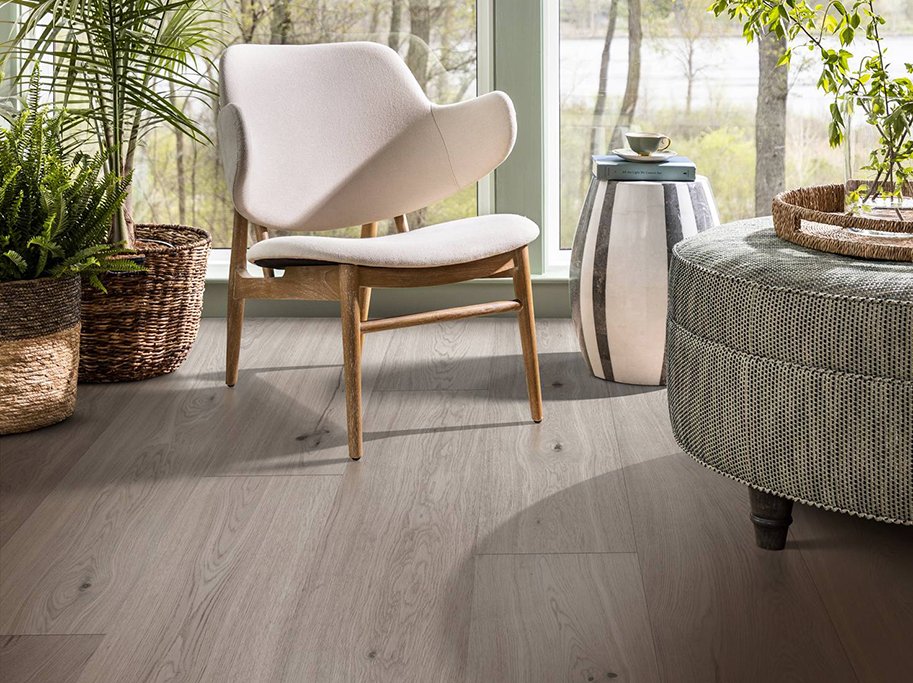 Bjelin Plankegulv - Woodura Eg STEHAG 3.0 XXL med Earth Grey pro matlak - Bredde 271 mm