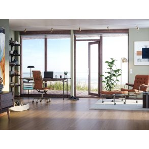 Bjelin Plankegulv - Woodura Eg STENINGE 3.0 S med Misty White pro matlak - Bredde 151 mm