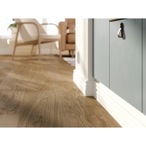 Bjelin Plankegulv - Woodura b�rstet Eg TULLSTORP 3.0 XL med Terra Brown matlak - Bredde 206 mm