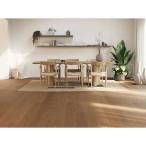 Bjelin Plankegulv - Woodura Eg VENESTAD 3.0 L med Terra Brown pro matlak - Bredde 180 mm