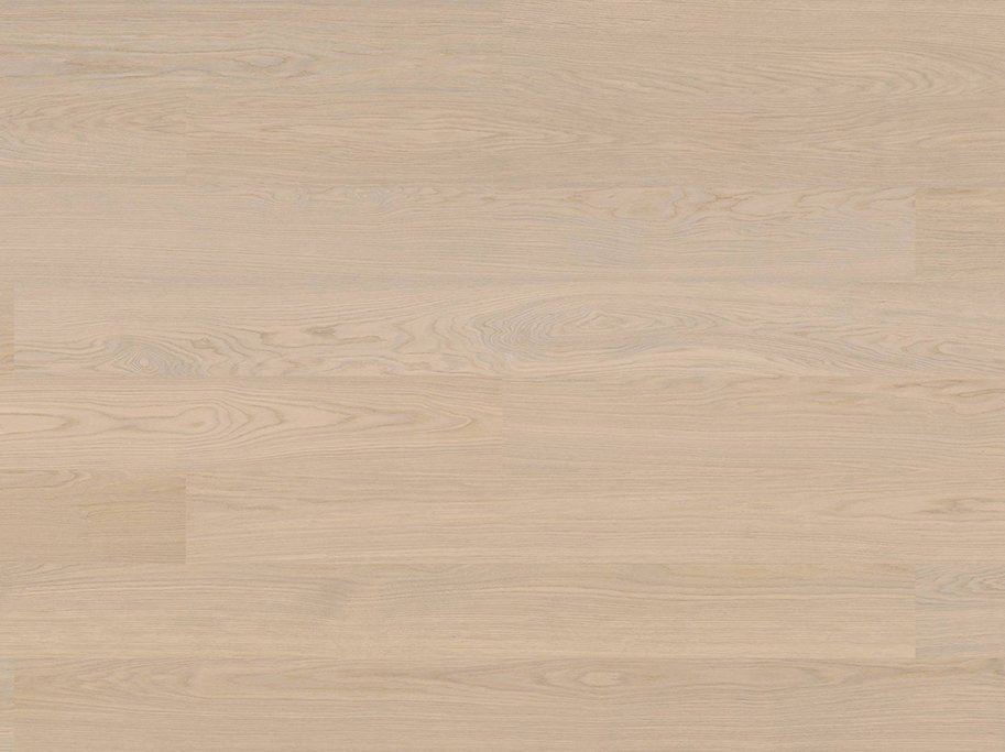 Bjelin Plankegulv - Woodura Eg VISTORP 3.0 L med Powder White pro matlak - Bredde 180 mm
