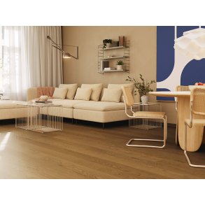 Bjelin Plankegulv - Woodura Eg YXENHULT 3.0 M med Terra Brown pro matlak - Bredde 151 mm