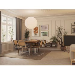 Bjelin Woodura Sildeben - Boden 3.0 Classic med Powder White pro mattlakk - Bredde 68 mm