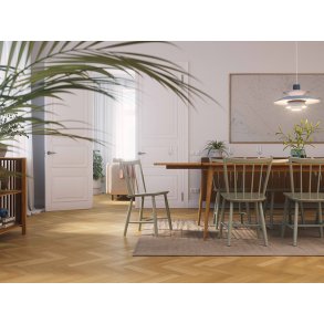 Bjelin Woodura Sildeben - Stockholm 3.0 Classic med Natural pro mattlakk - Bredde 68 mm