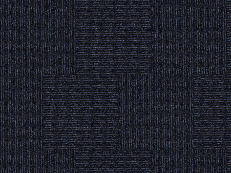 Ege Una Tempo Stripe tppefliser - Mrk bl