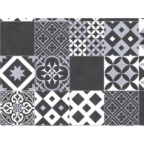 Vinyl - Fliser med mnster 