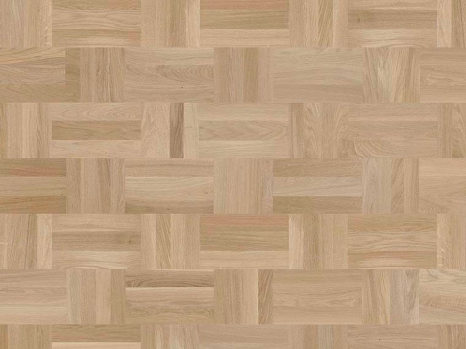 Fletparket - Eg Art Deco med hrdvoksolie - Bredde 192 mm