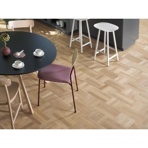 Fletparket - Eg Art Deco med hrdvoksolie - Bredde 192 mm