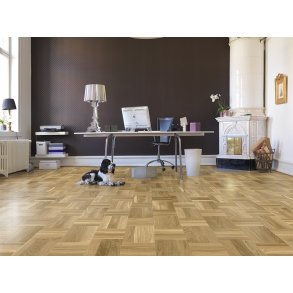 Fletparket - Eg Natur med klar matlak - Bredde 192 mm