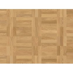 Fletparket - Eg Nordic Kronborg med klar matlak - Bredde 207 mm