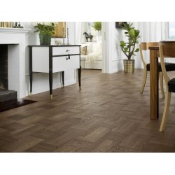 Fletparket - Eg Wasa med hrdvoksolie - Bredde 192 mm