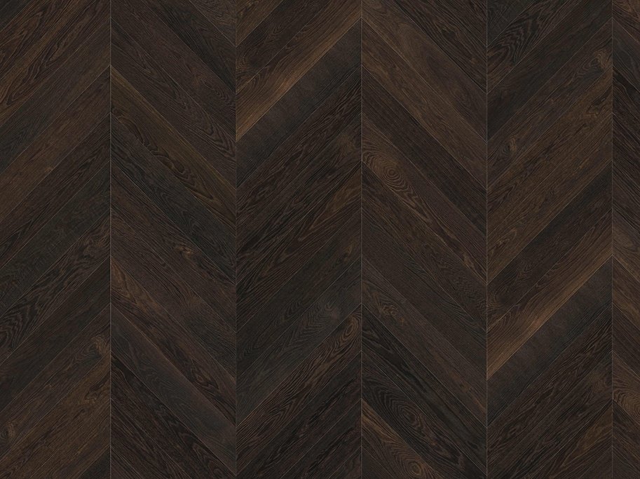 HARO Chevron - Brstet Afrikansk Eg Selectiv med oleovera olie - Bredde 140 mm