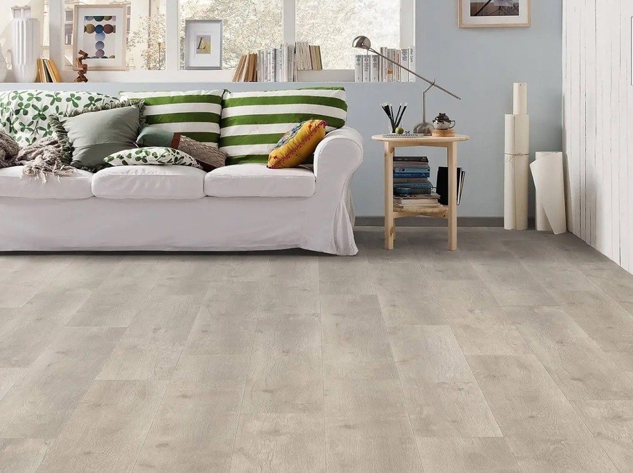 HARO Laminatgulv Plank - Eg Bergamo Slvgr