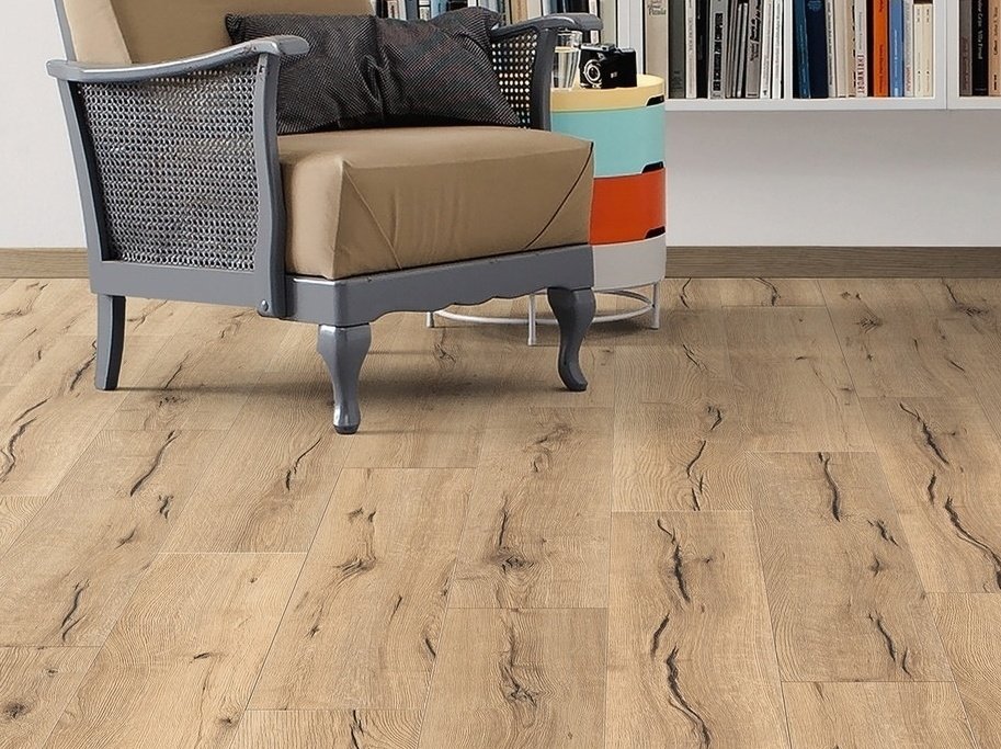 HARO Laminatgulv Plank - Eik Italica Creme