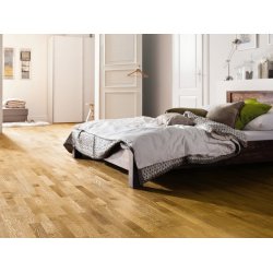 HARO Parketgulv 3-stav - Brstet Eg Trend med klar olie - Bredde 180 mm