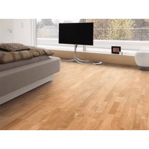 HARO Parketgulv 3-stav - Kirsebr Trend med klar matlak - Bredde 180 mm