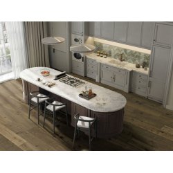 HARO Plankegulv - Afh�vlet Afrikansk Eg Light Sauvage med klar olie - Bredde 180 mm