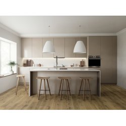 HARO Plankegulv - B�rstet Afrikansk Eg Light Sauvage med klar olie - Bredde 180 mm