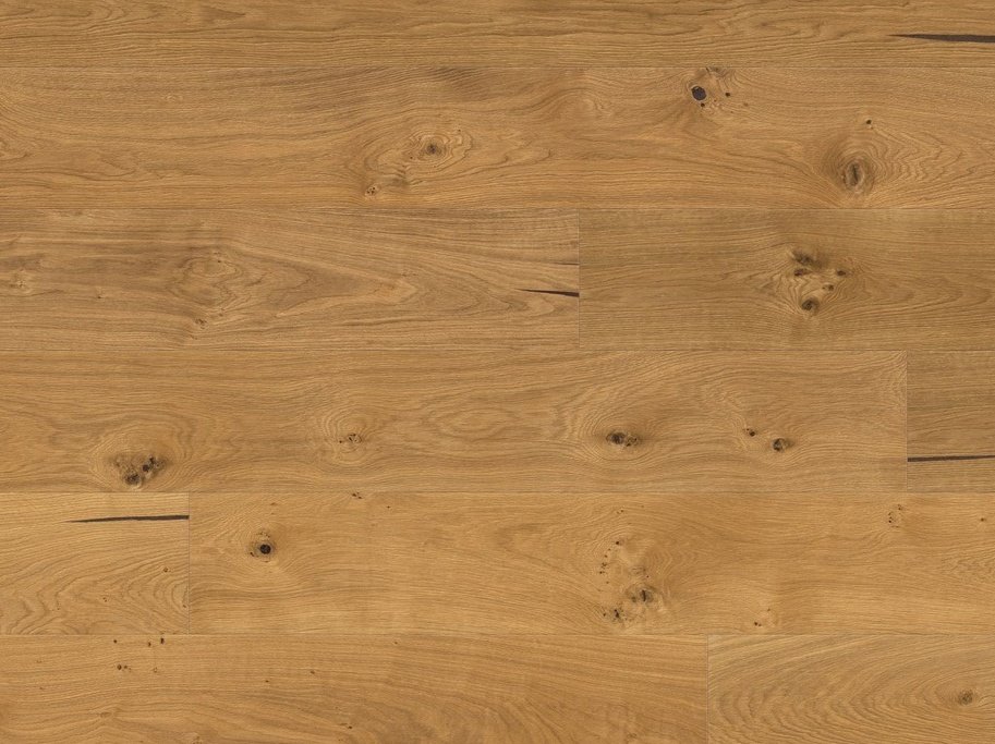 HARO Plankegulv - Alpin brstet Eg Universal med klar olie - Bredde 240 mm