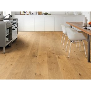 HARO Plankegulv - Alpin brstet Eg Universal med klar olie - Bredde 240 mm