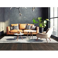 HARO Plankegulv - Brstet Afrikansk Eg med klar olie - Bredde 173 mm