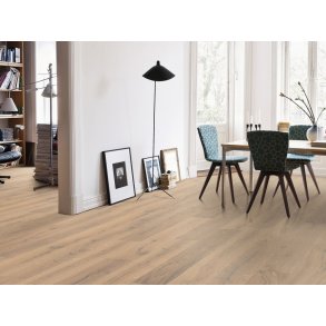 HARO Plankegulv - Brstet Eg Alabama med hvid olie - Bredde 180 mm