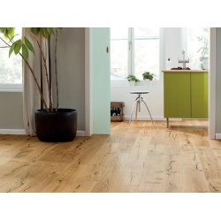 HARO Plankegulv - Brstet Eg Alabama med klar olie - Bredde 180 mm