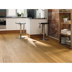 HARO Plankegulv - Brstet Eg Exklusiv med klar olie - Bredde 180 mm