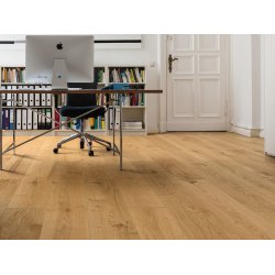 HARO Plankegulv - Brstet Eg Markant med klar matlak - Bredde 240 mm