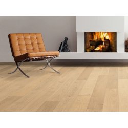 HARO Plankegulv - Brstet Eg Markant Puro Invisible med klar olie - Bredde 180 mm