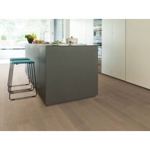 HARO Plankegulv - Brstet Eg Markant med sandgr olie - Bredde 180 mm