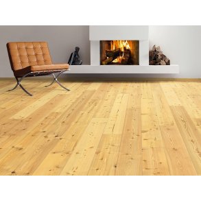 HARO Plankegulv - Brstet Lrk Universal med klar naturaLin olie - Bredde 180 mm