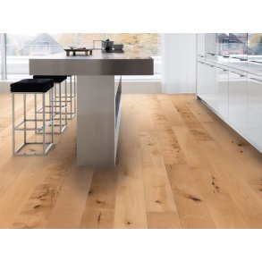 HARO Plankegulv - Brstet Dampet Bg Universal med klar olie - Bredde 180 mm