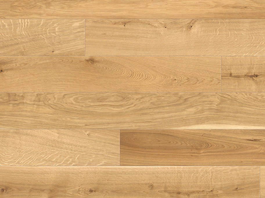 HARO Plankegulv - Brstet Eg Country med klar matlak - Bredde 180 mm