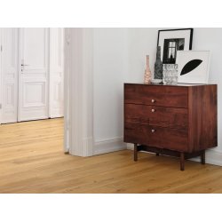 HARO Plankegulv - Brstet Eg Country med klar matlak - Bredde 180 mm