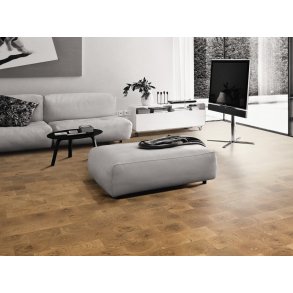 HARO Plankegulv - Eg endetr med klar matlak - Bredde 180 mm