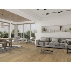 HARO Plankegulv - B�rstet Eg invisible Sauvage oro med klar matlak - Bredde 180 mm