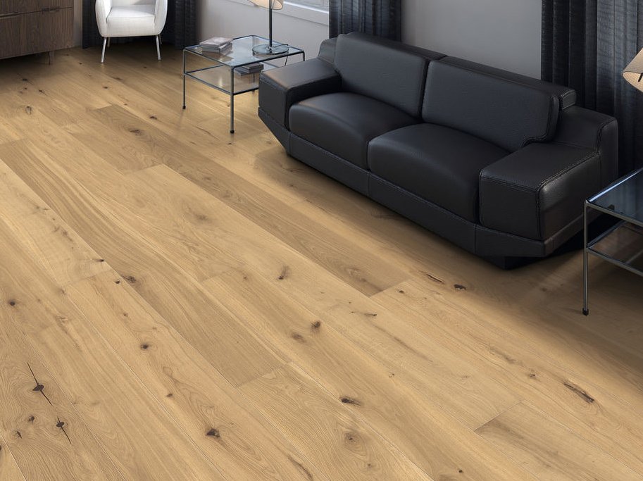 HARO Plankegulv - Eg invisible Sauvage med naturaDur High Performance Lak - Bredde 180 mm