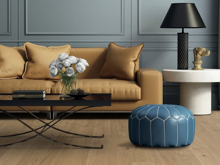 HARO Plankegulv - Brstet Eg Markant med Klar naturaDur matlak - Bredde 180 mm