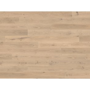 Restparti - HARO Plankegulv - Brstet Eg Sauvage med hvid matlak - I alt 44,38 m2 - Spar 39 %