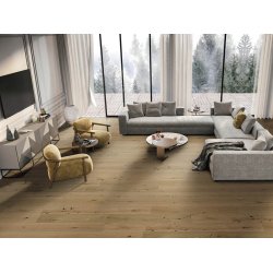 HARO Plankegulv - H�vlet Eg Sauvage med klar naturaLin olie - Bredde 180 mm