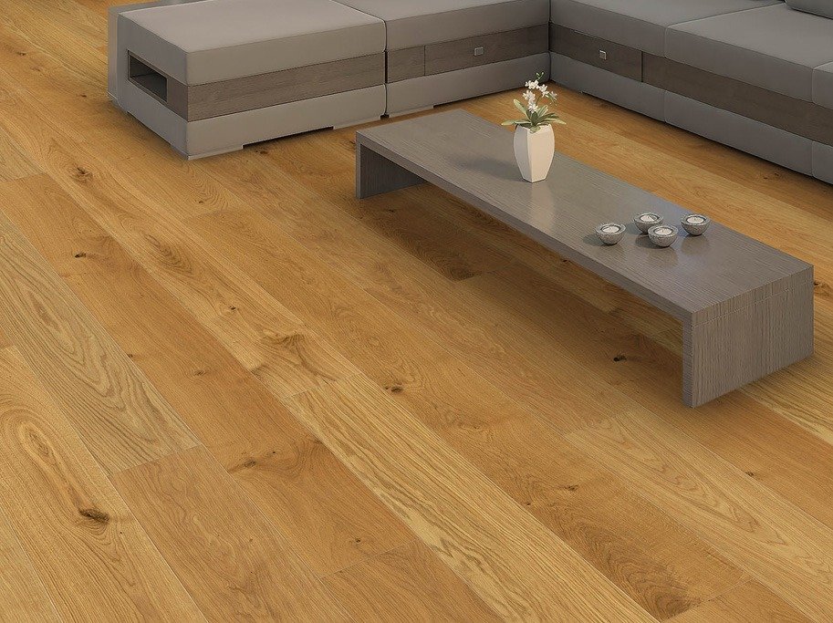 HARO Plankegulv - Plank Eg Selectiv b�rstet med oleovera - Bredde 180 mm