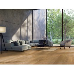 HARO Plankegulv - Eg Selectiv kraftigt b�rstet med oleovera - Bredde 180 mm