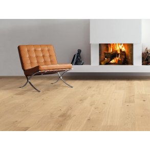 HARO Plankegulv - Brstet Eg Invisible Universal med naturaDur matlak - Bredde 180 mm