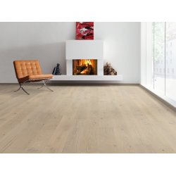 HARO Plankegulv - Brstet Eg Sandgr Universal med naturaDur matlak - Bredde 180 mm